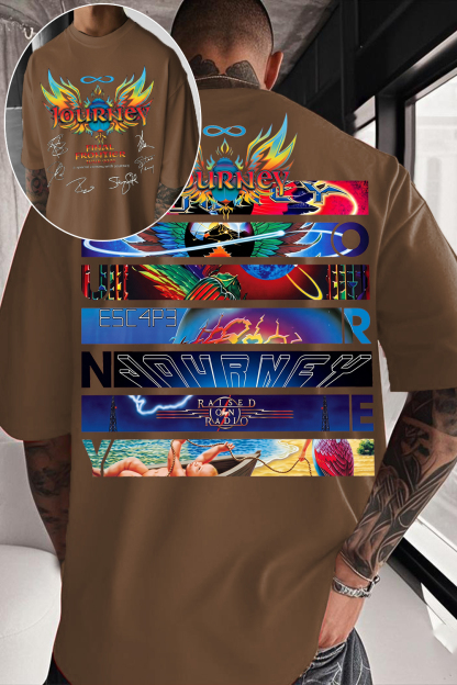 Journey Band Fan Tee