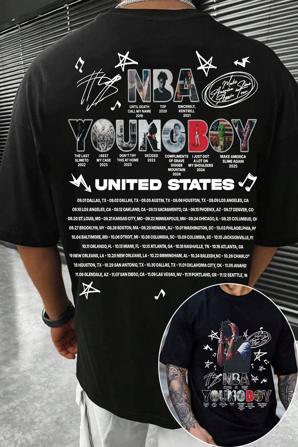 nbayoungboy cool shirt
