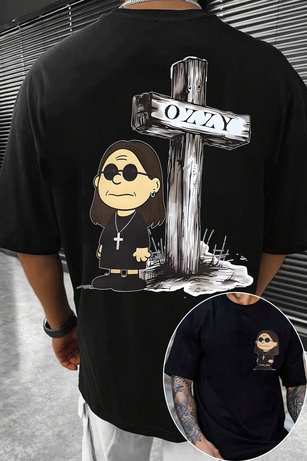Ozzy and Charlie Brown  shirt