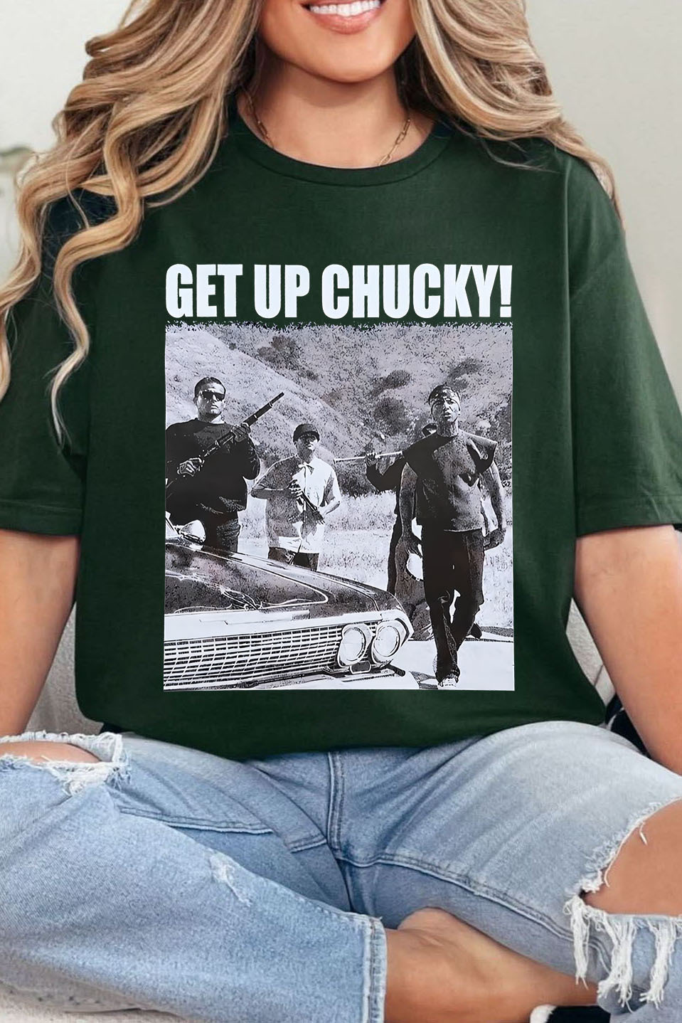 GET up, Chucky  Short Sleeve T-Shirt