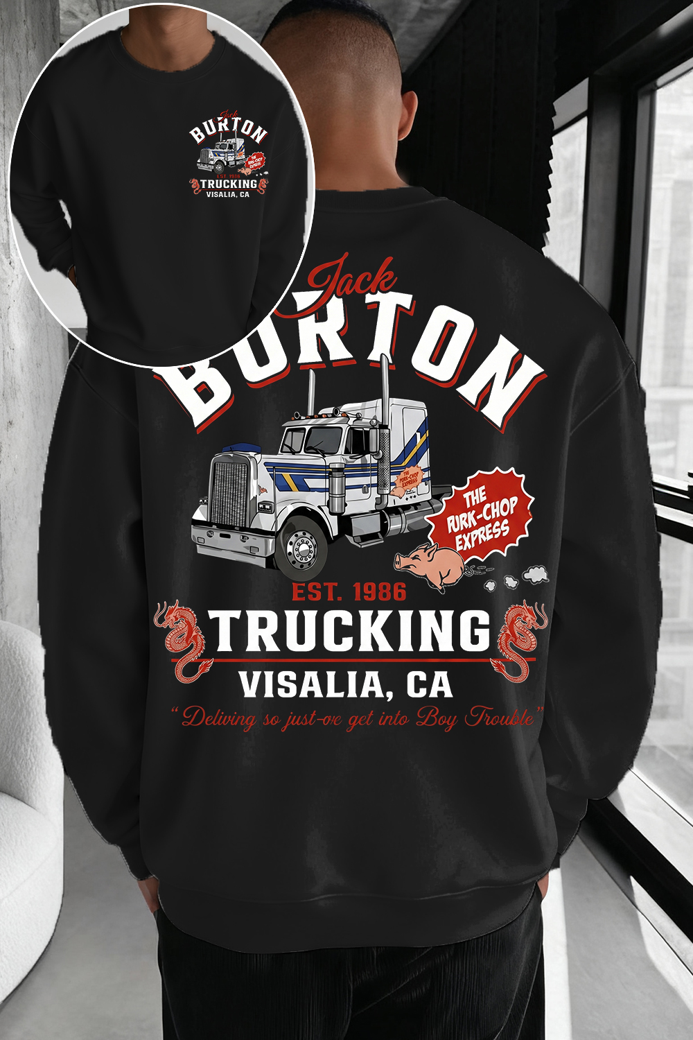 🚛 Jack Burton Fans Sweatshirt
