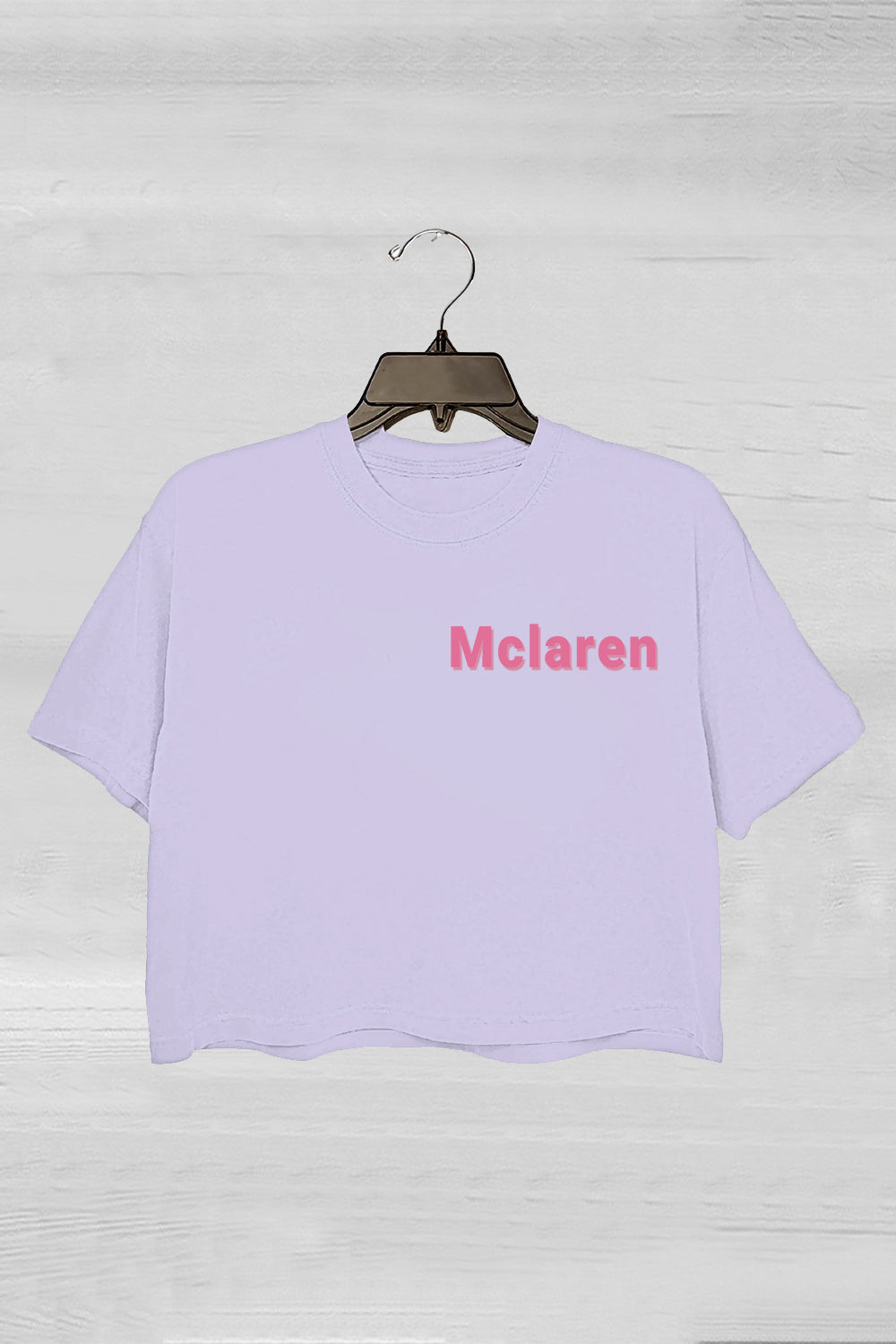Lando Norris and Oscar Piastri Mclaren Funny Crop Tee For Women