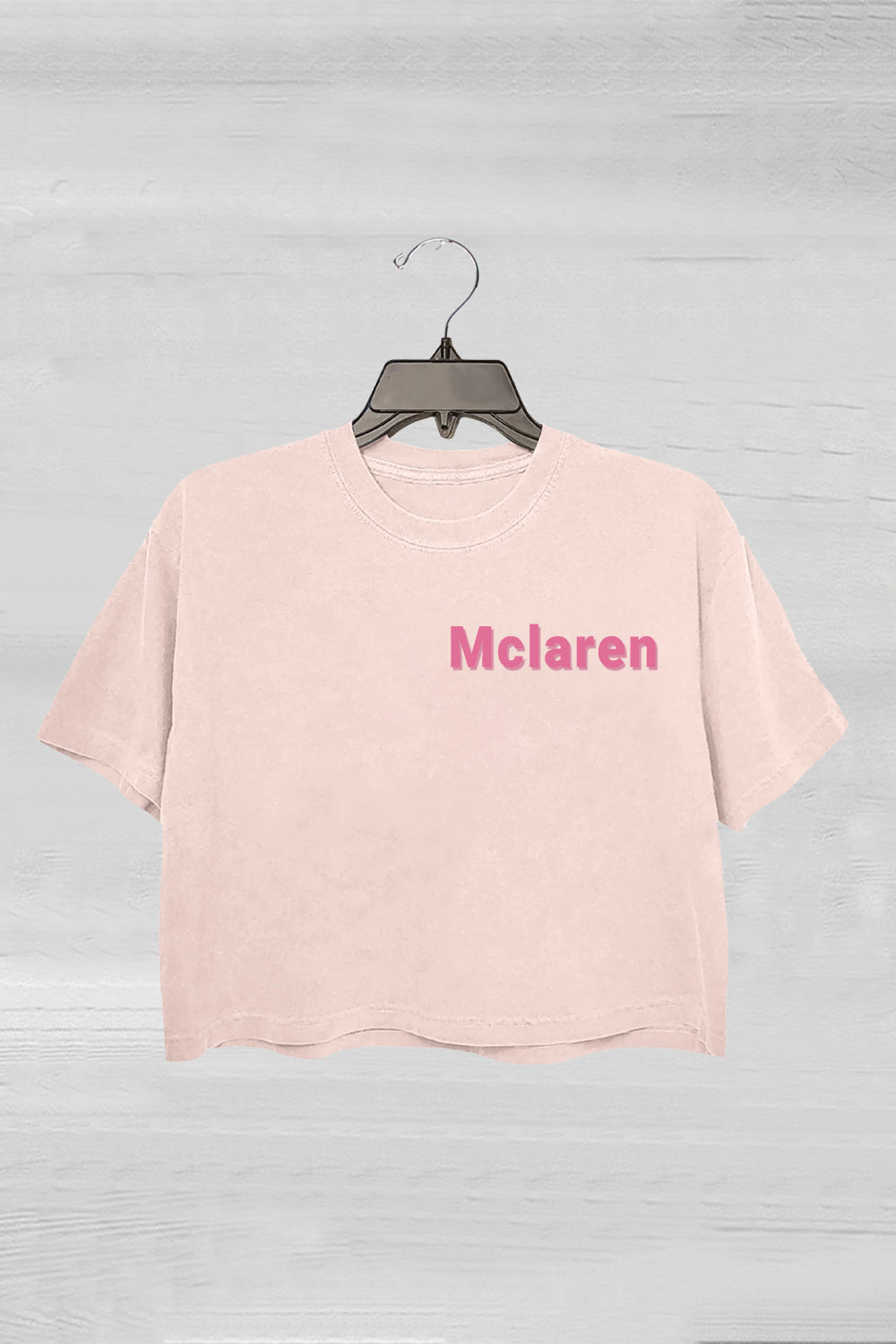 Lando Norris and Oscar Piastri Mclaren Funny Crop Tee For Women