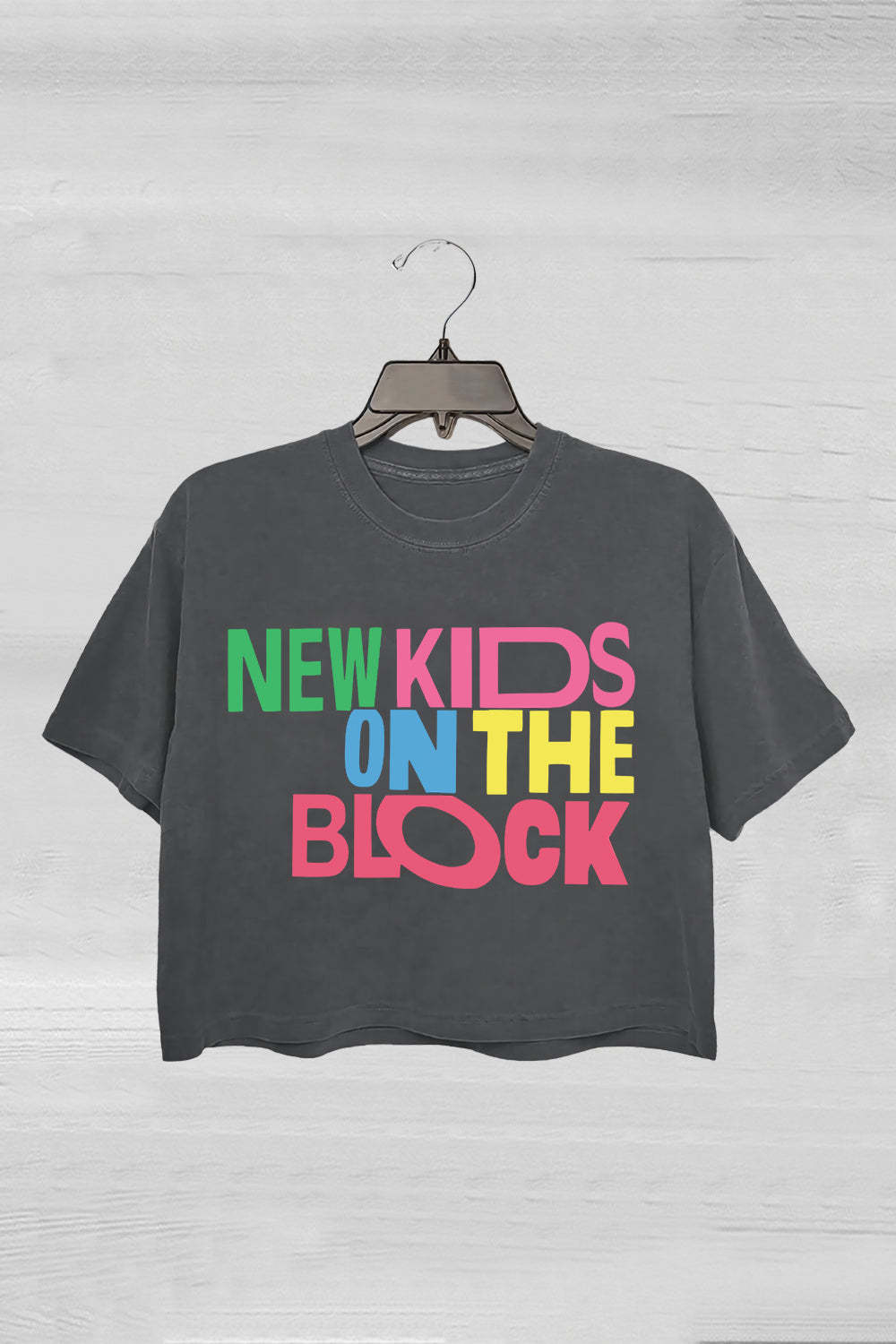 NKOTB Vintage New Kids On The Block Crop Tee For Women