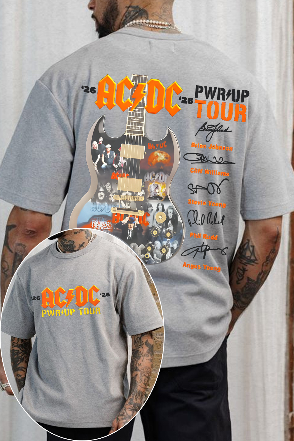 AC/DC 2026 Tour Tee