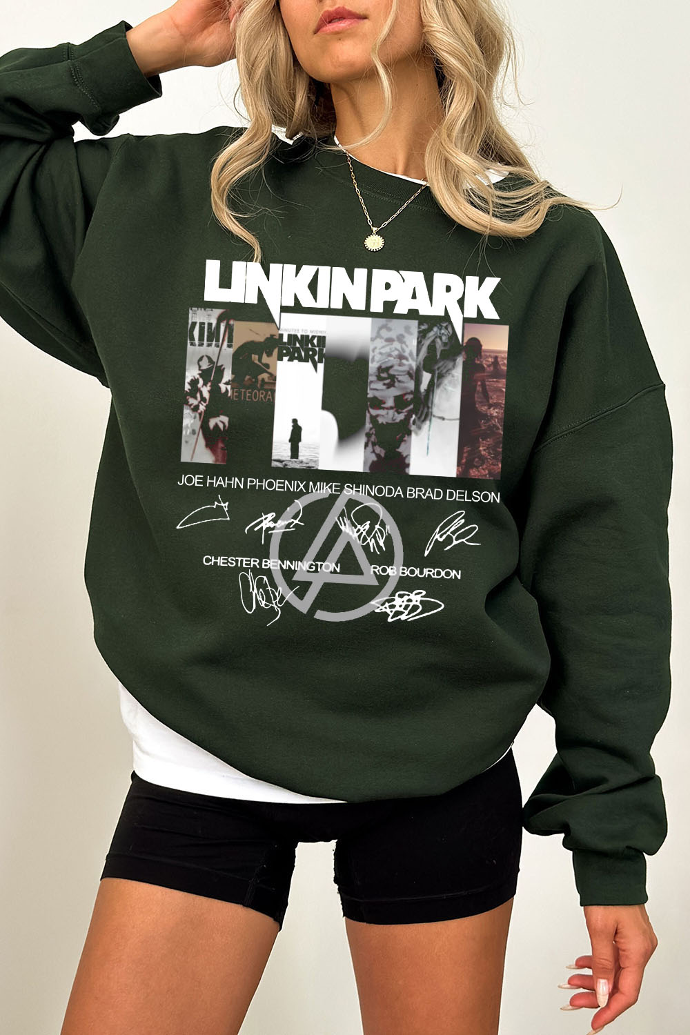 LP Logo Signatures Sweatshirt For Women