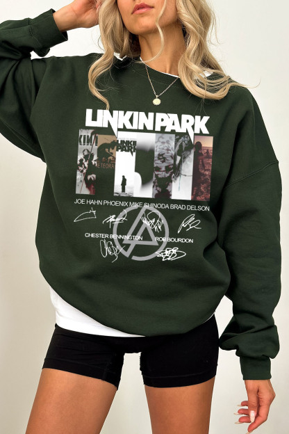 LP Logo Signatures Sweatshirt For Women