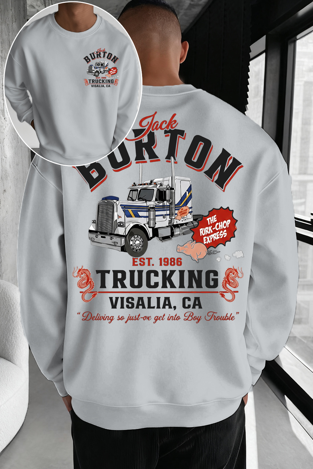 🚛 Jack Burton Fans Sweatshirt