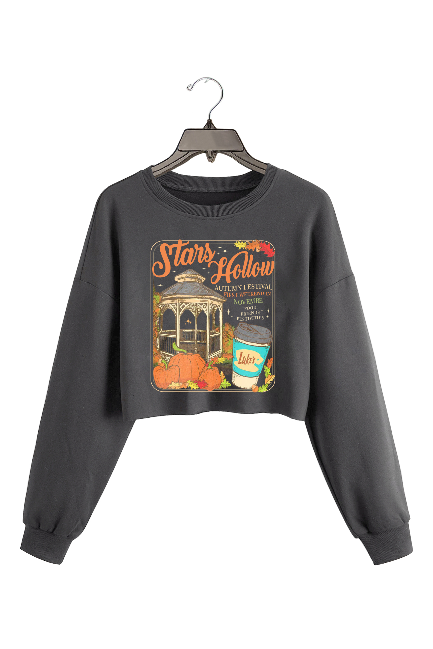 Stars Hollow 1779 Gilmore Girls Crop Sweatshirt For Women