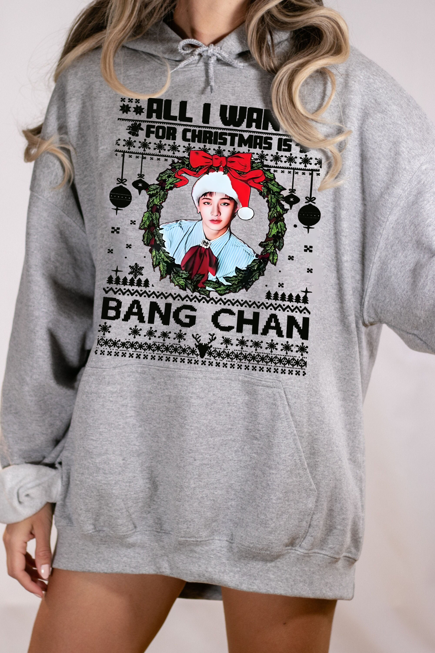 Bang Chan Christmas Hoodie