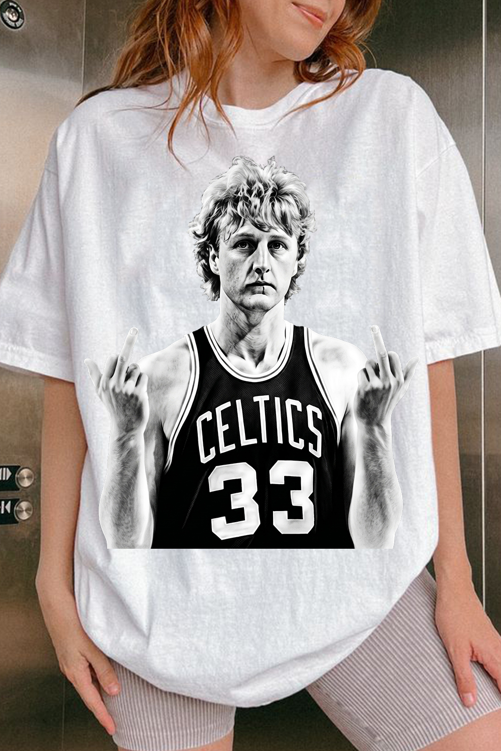 Larry Bird Retro 90s T-Shirt