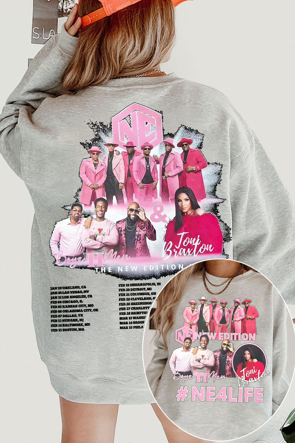 New Edition 2026 Tour Sweatshirt