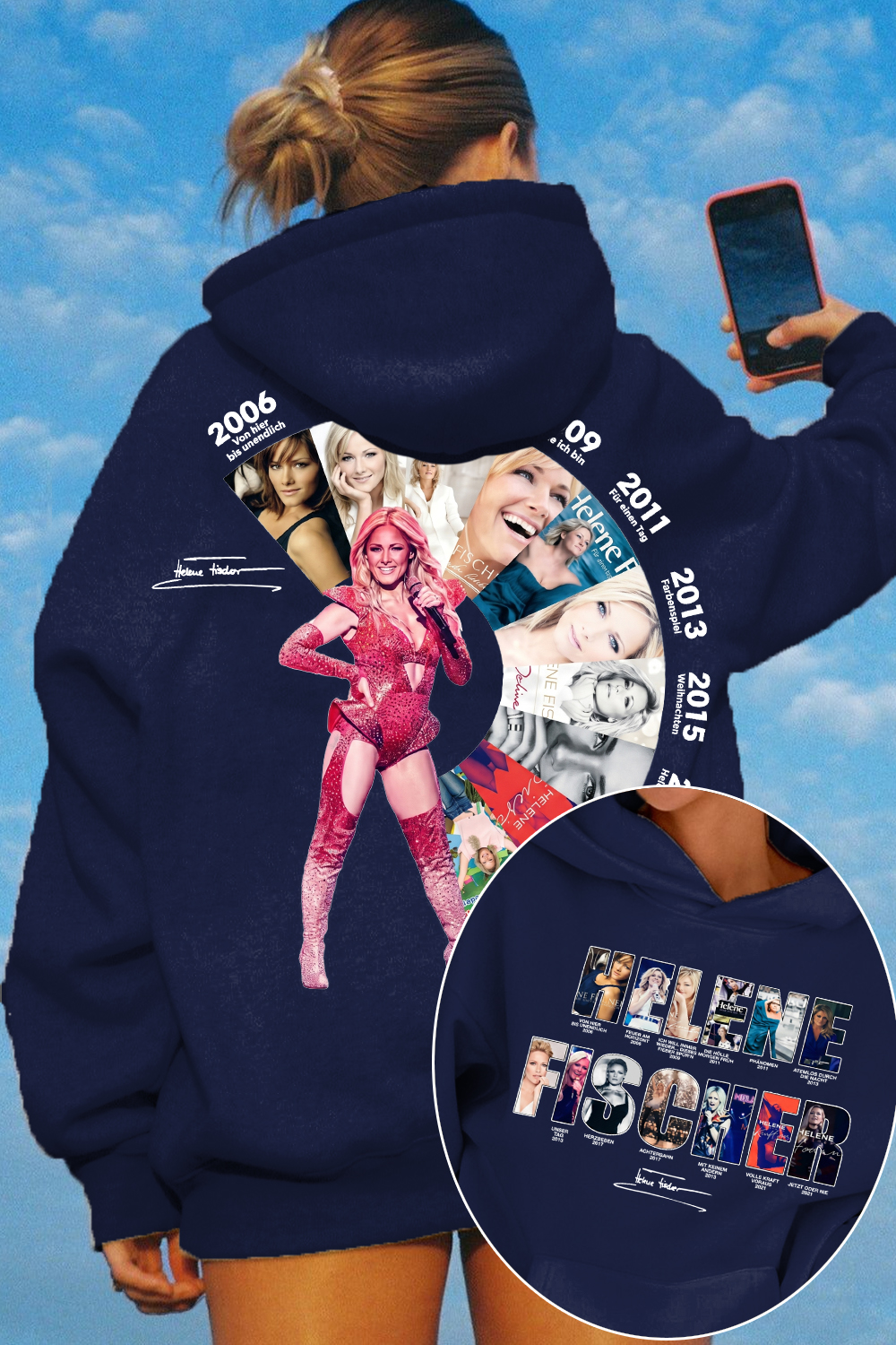Helene Fischer 2-Sided Hoodie