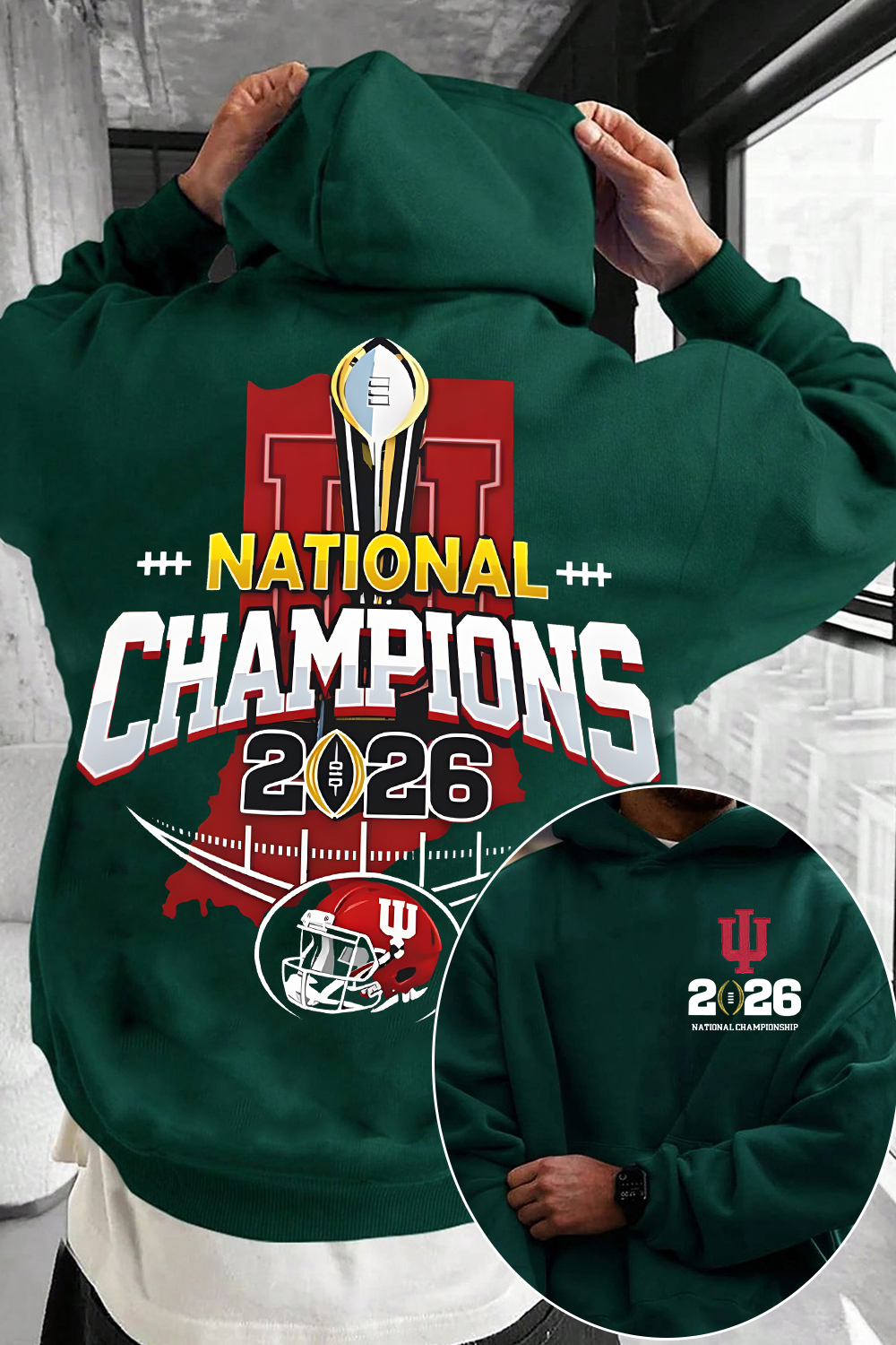 Indiana 🏆 National Champs Hoodie
