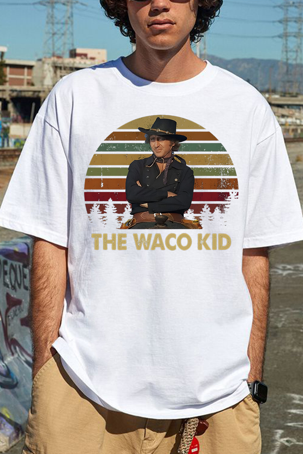 Blazing Saddles The Waco Kid Vintage T-Shirt