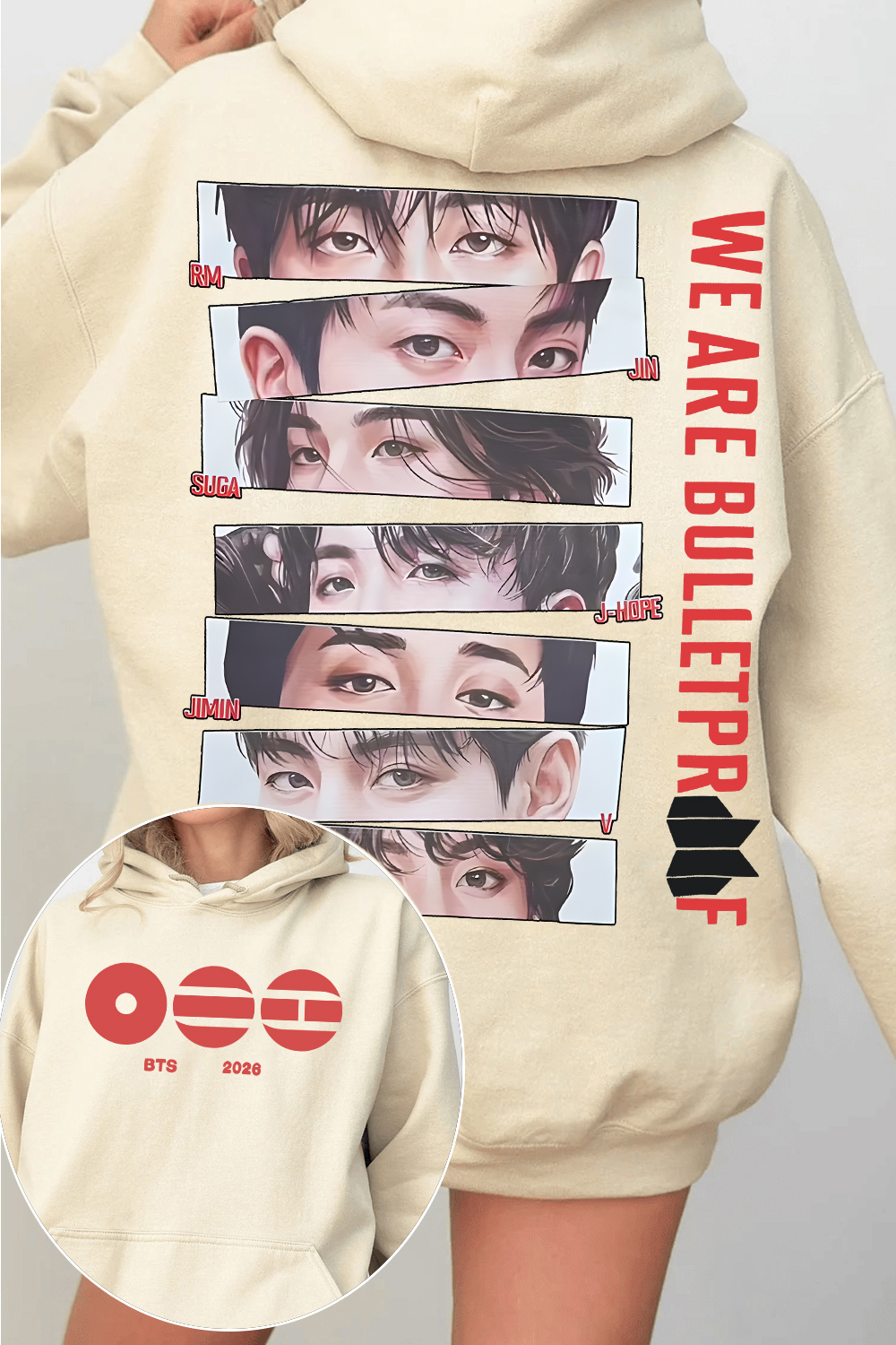 ??? BTS Tour 2026 Hoodie