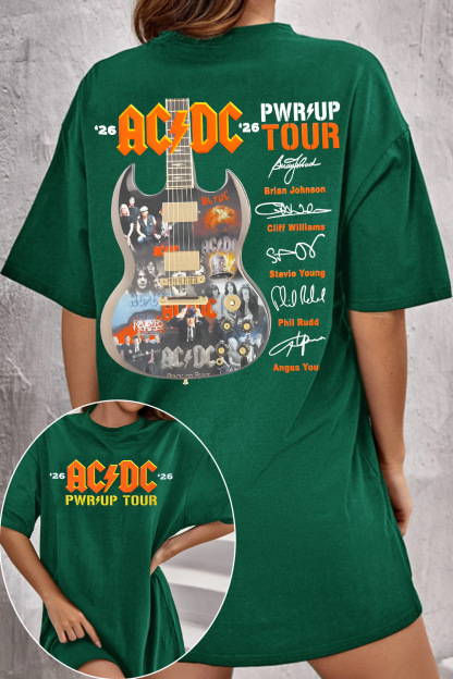 AC/DC 2026 Tour Women's Tee