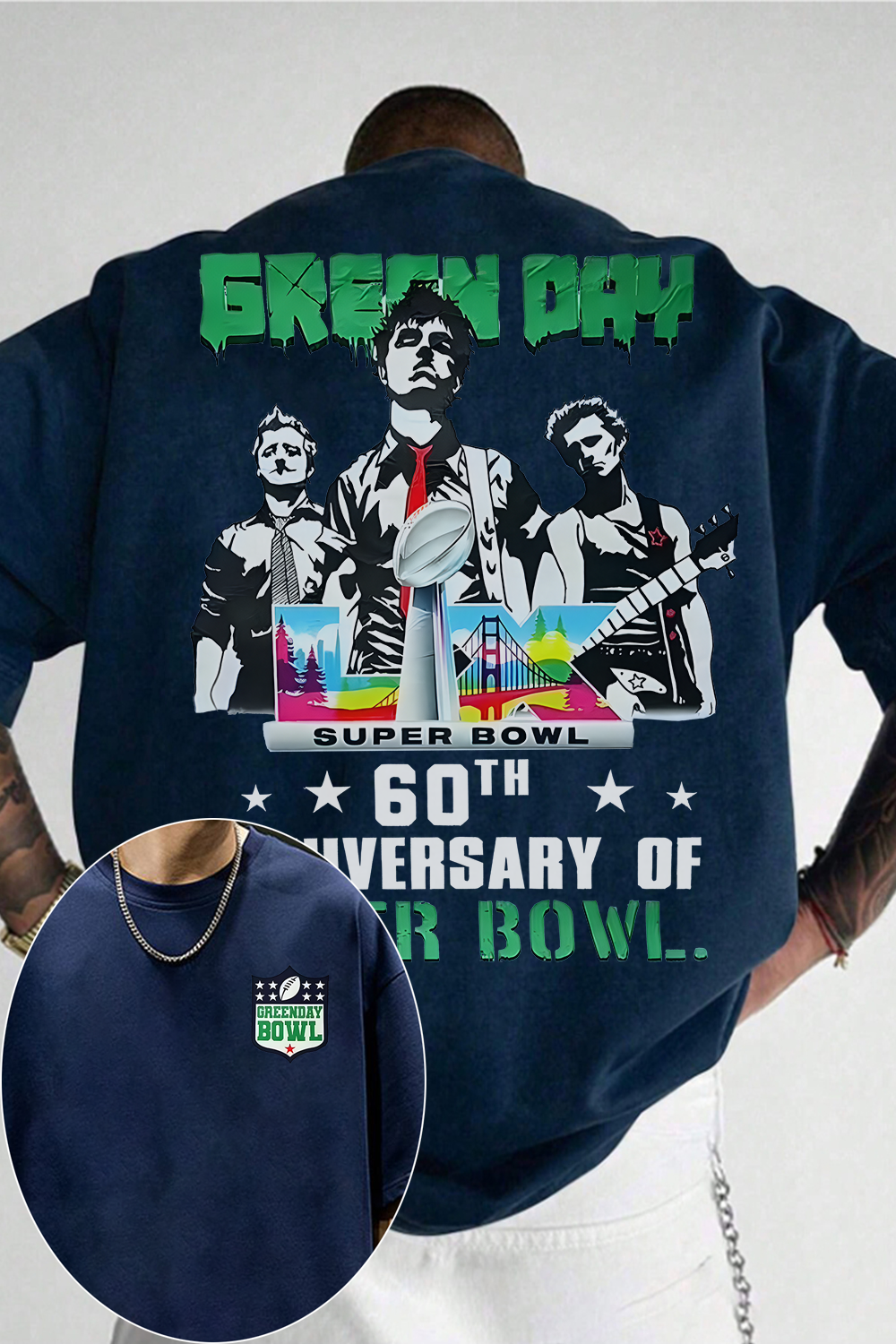 Greenday Music T-Shirt For Men