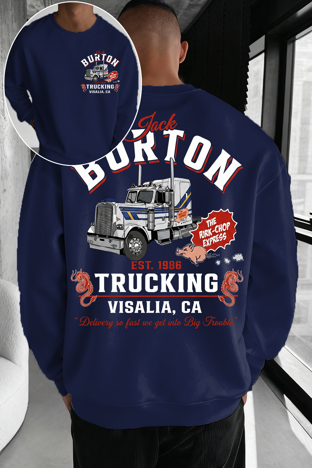 🚛 Jack Burton Fans Sweatshirt