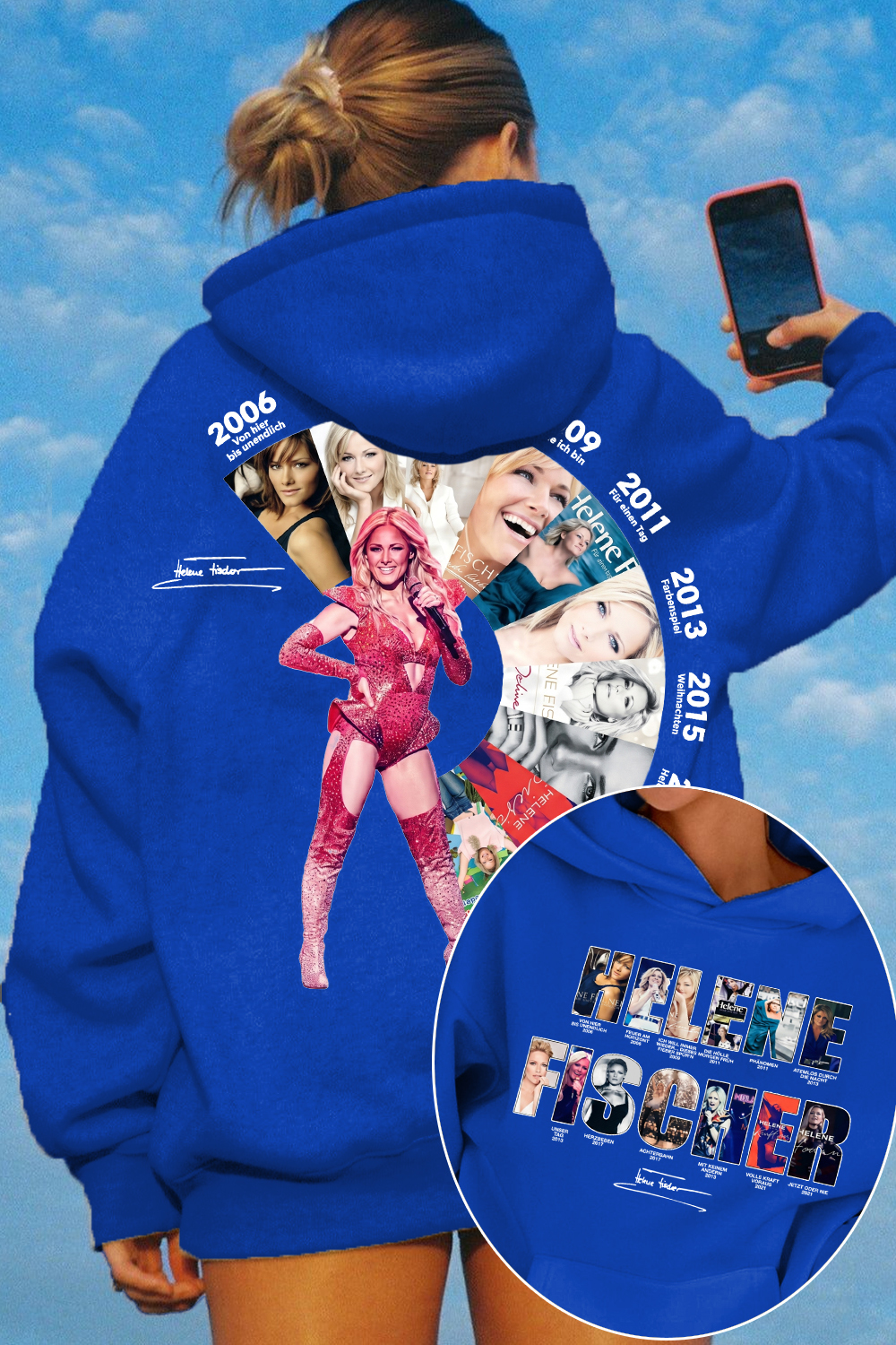 Helene Fischer 2-Sided Hoodie