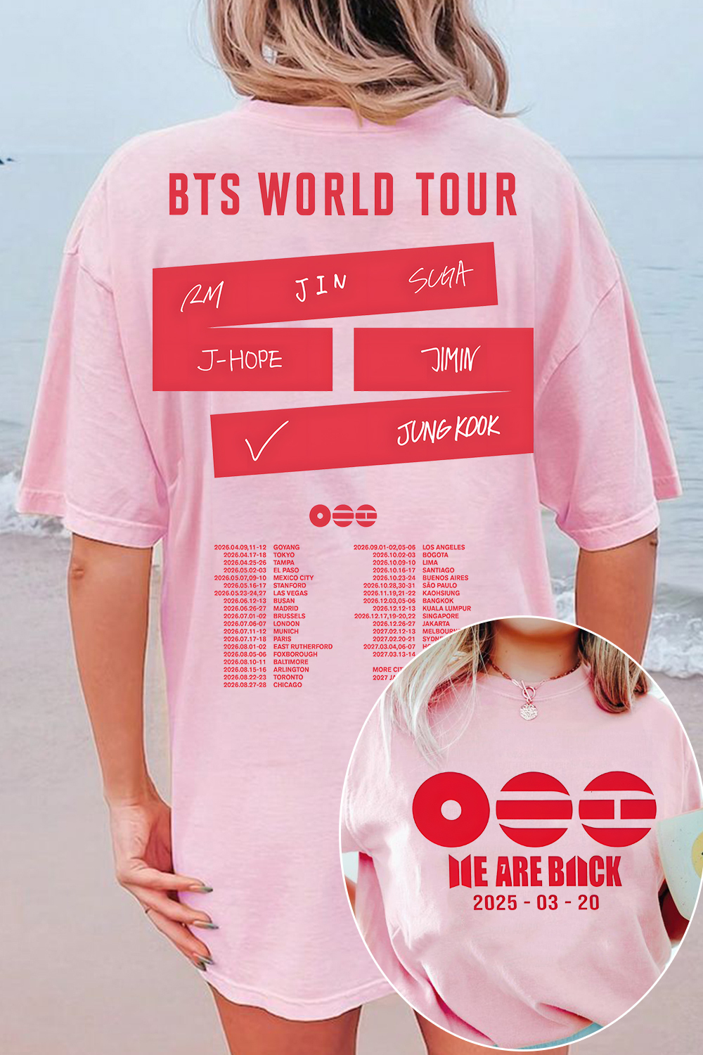BTS Is Going On Tour🔥💜 Tee