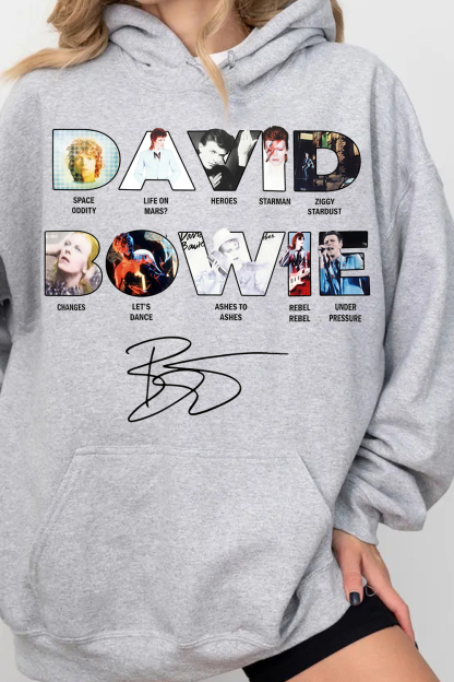 David Bowie Women's Hoodie