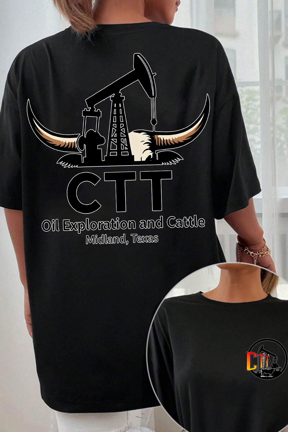 CTT Oil Exploration & Cattle Shirt