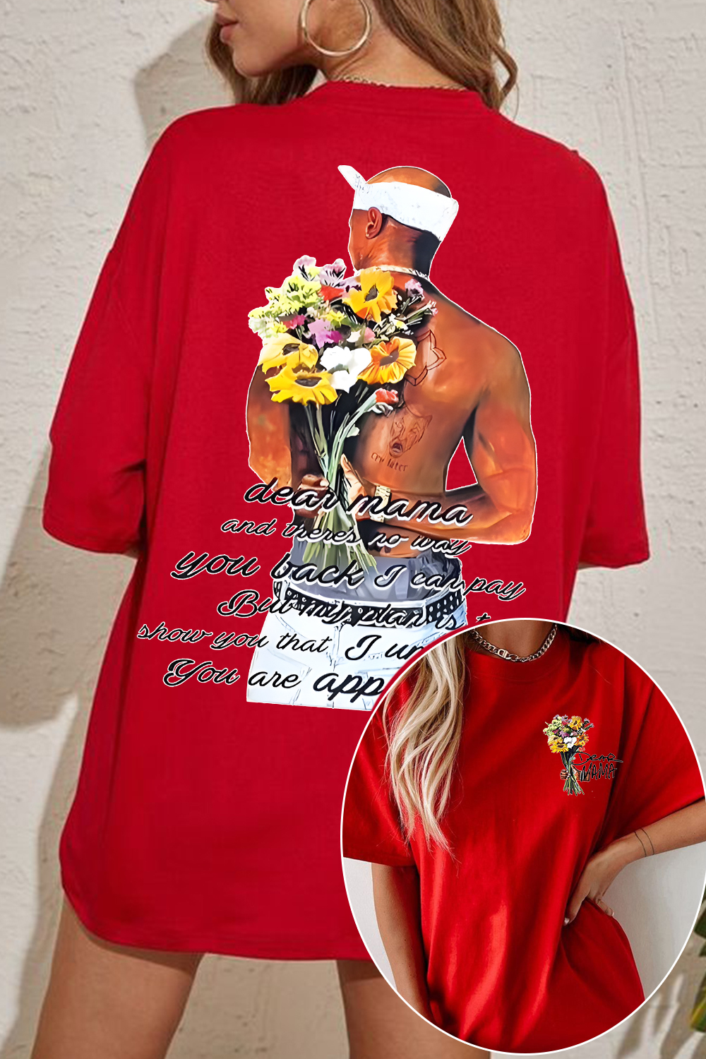 Dear Mama Tupac Fans Tee For Women