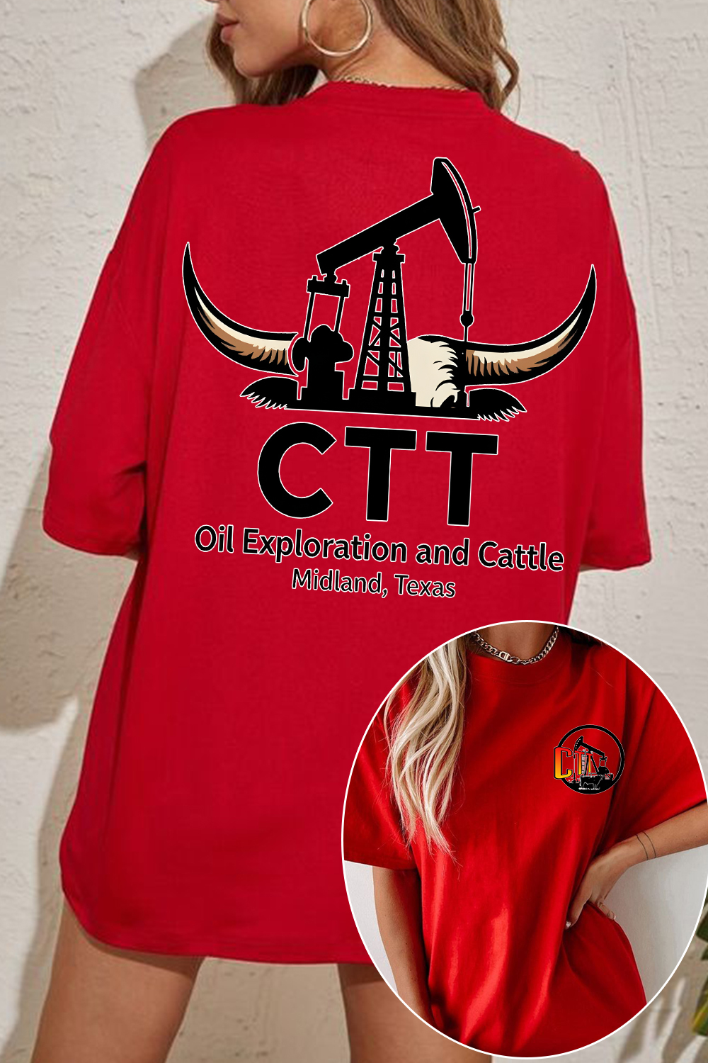 CTT Oil Exploration & Cattle Shirt