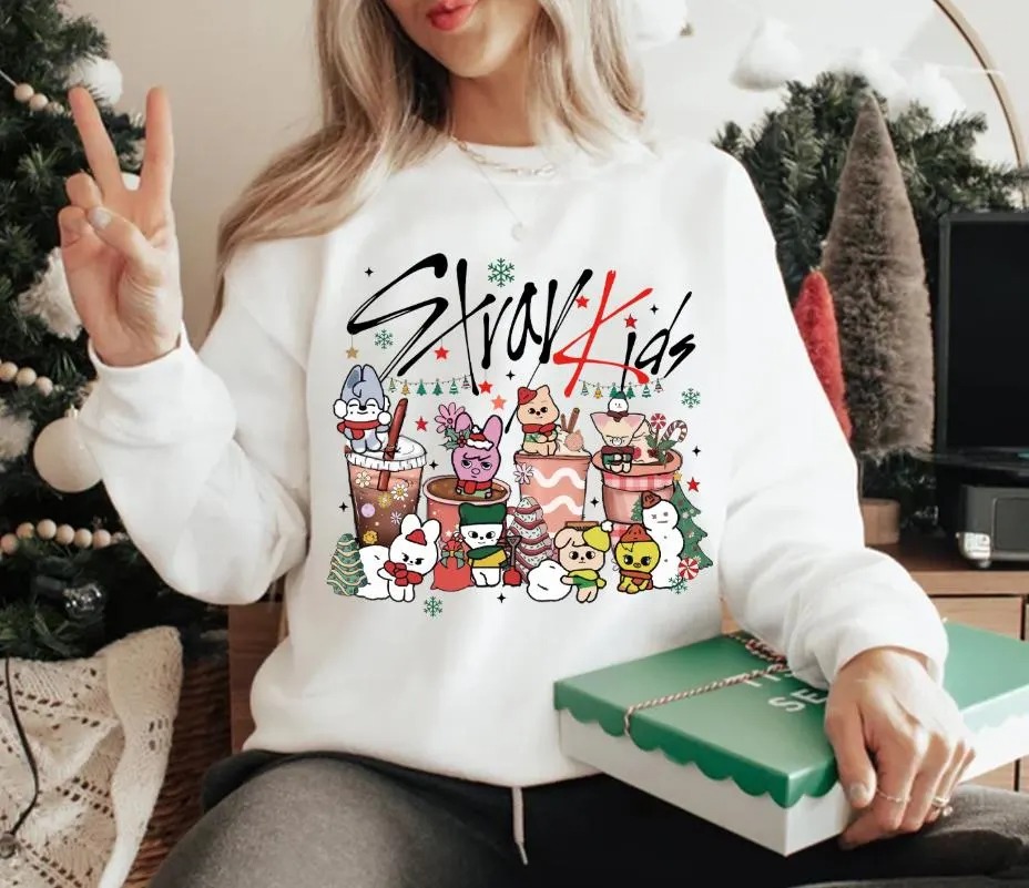 Christmas Stray Kids Member Group Sweatshirt