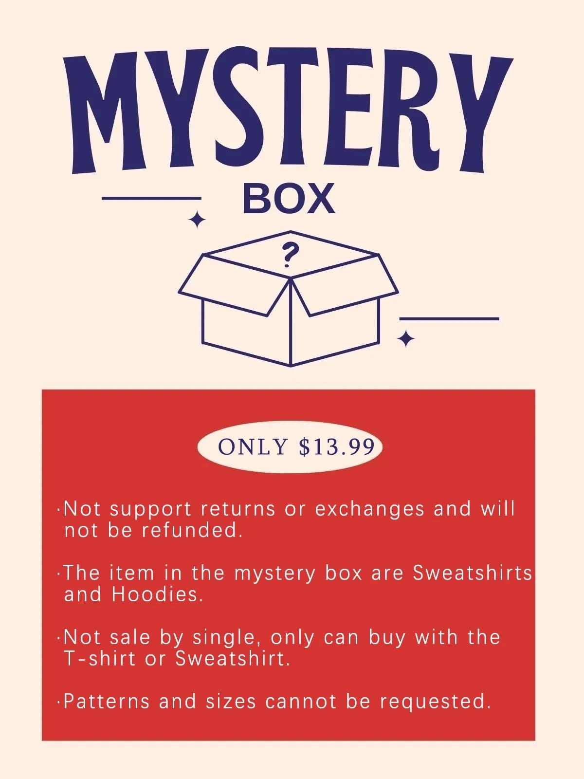 MYSTERY GIFT(Available Sweatshirt Only)