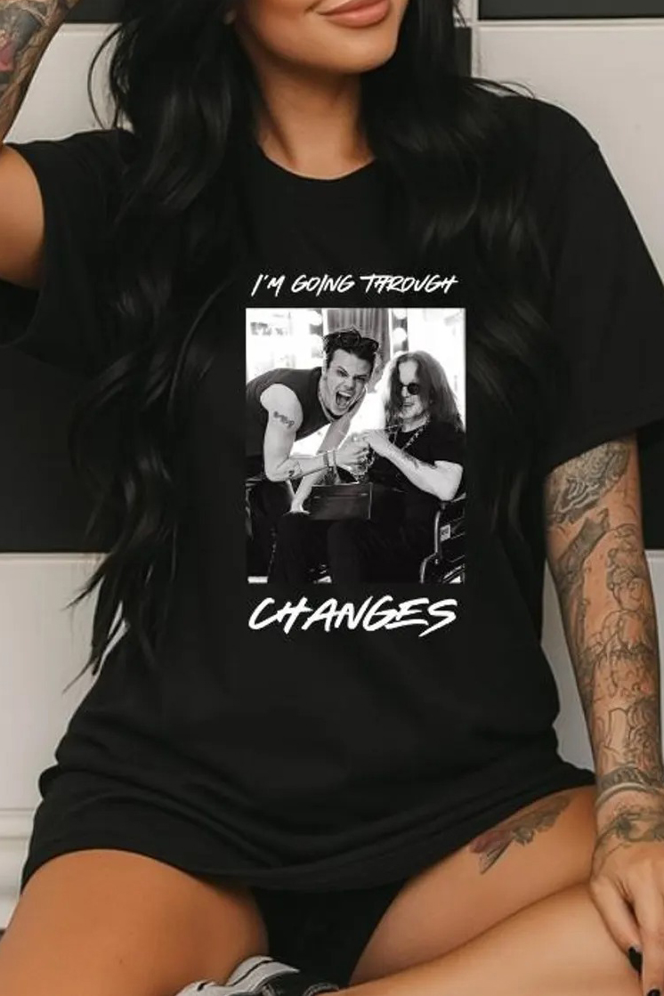 Ozzy & Yungblug Going Through Changes Comfort Color Tshirt