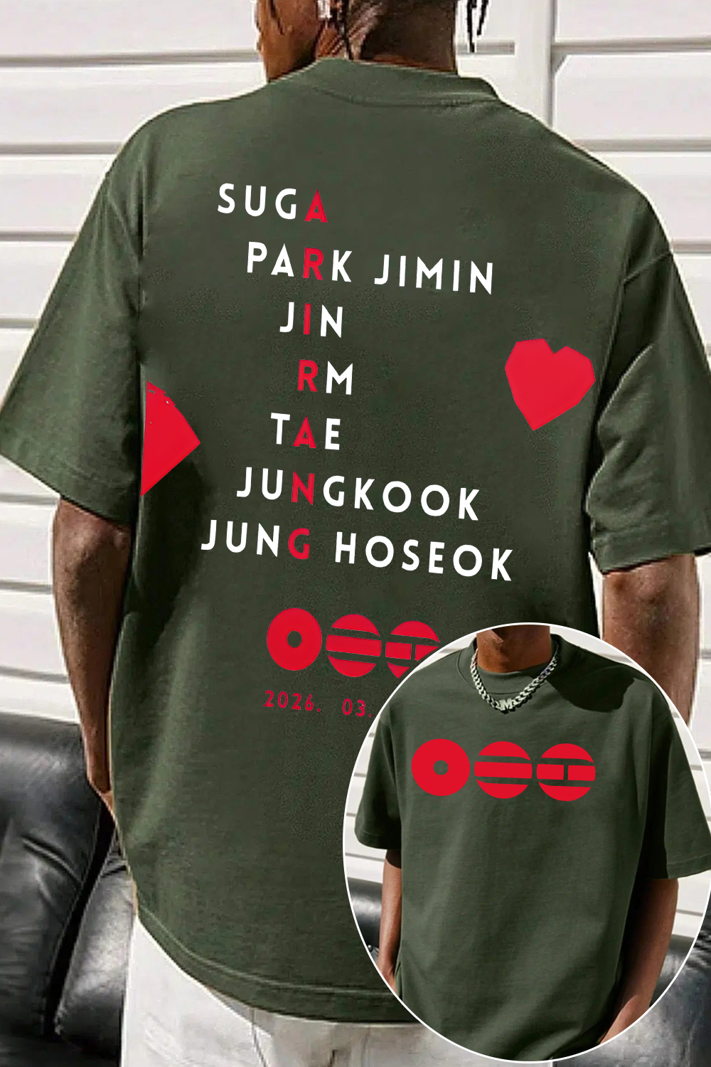 BTS Army Arirang Tee For Men