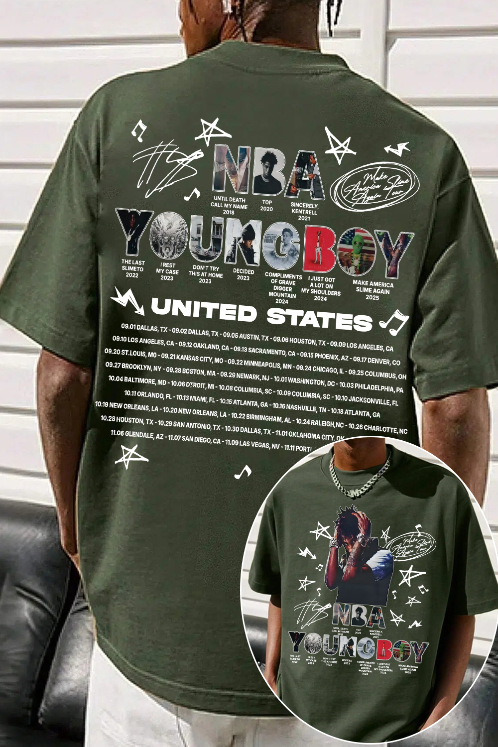 nbayoungboy cool shirt