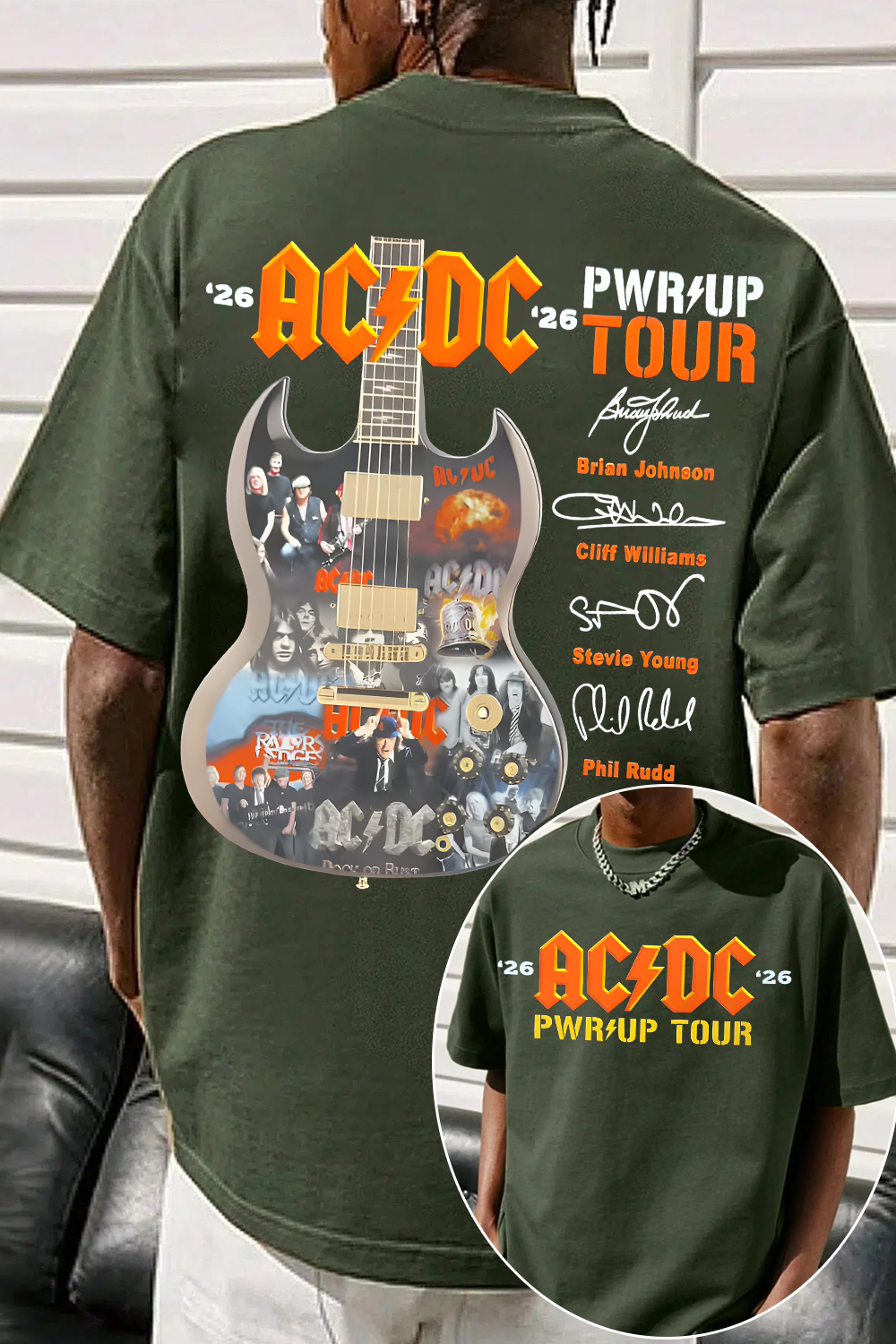 AC/DC 2026 Tour Tee