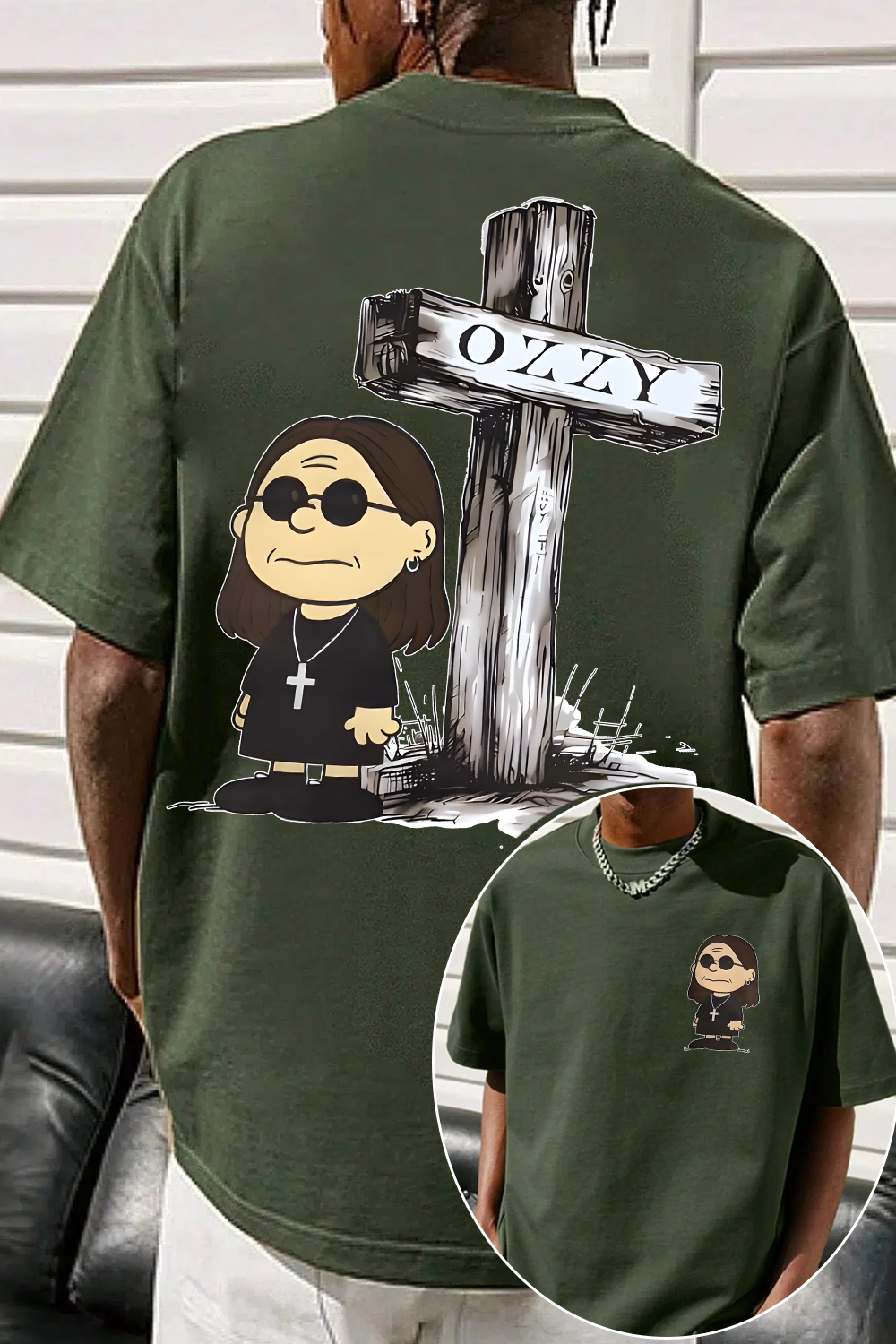 Ozzy and Charlie Brown  shirt