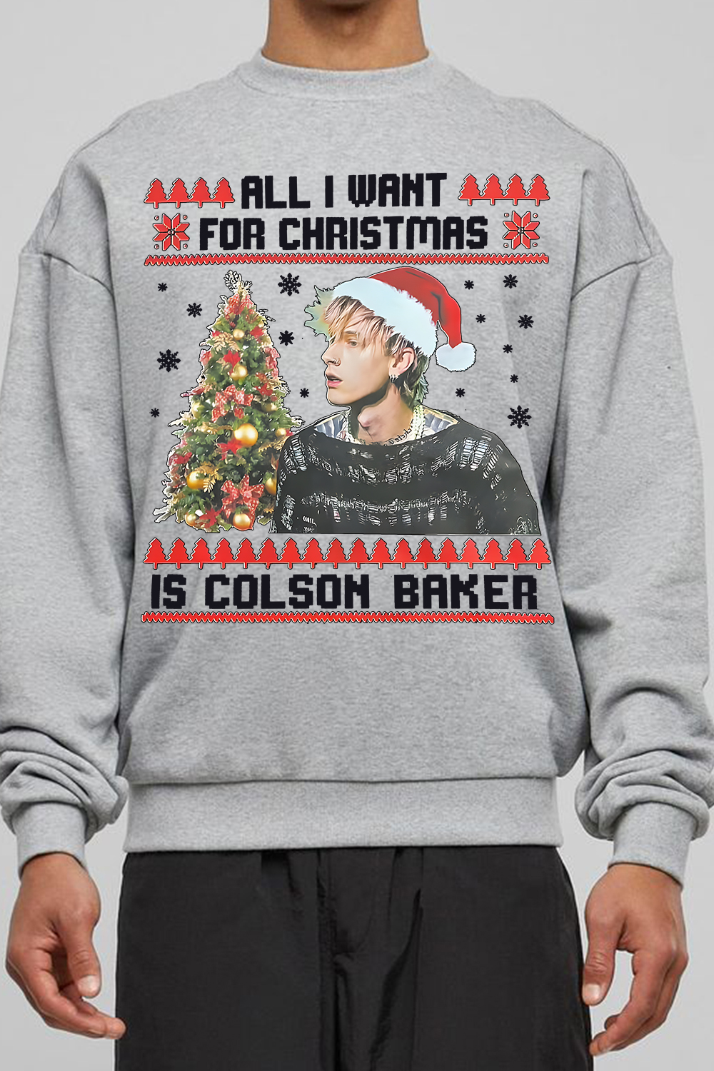 Christmas MGK Sweatshirt For Men