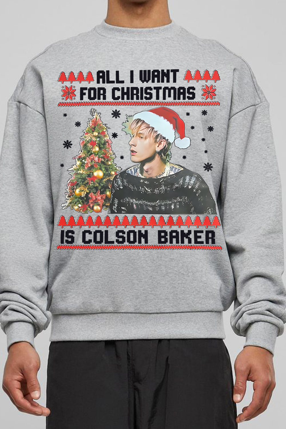 Christmas MGK Sweatshirt For Men