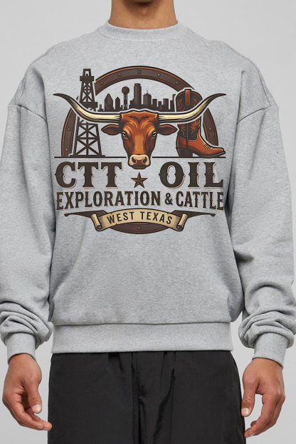 CTT Oil Exploration Cattle Sweatshirt