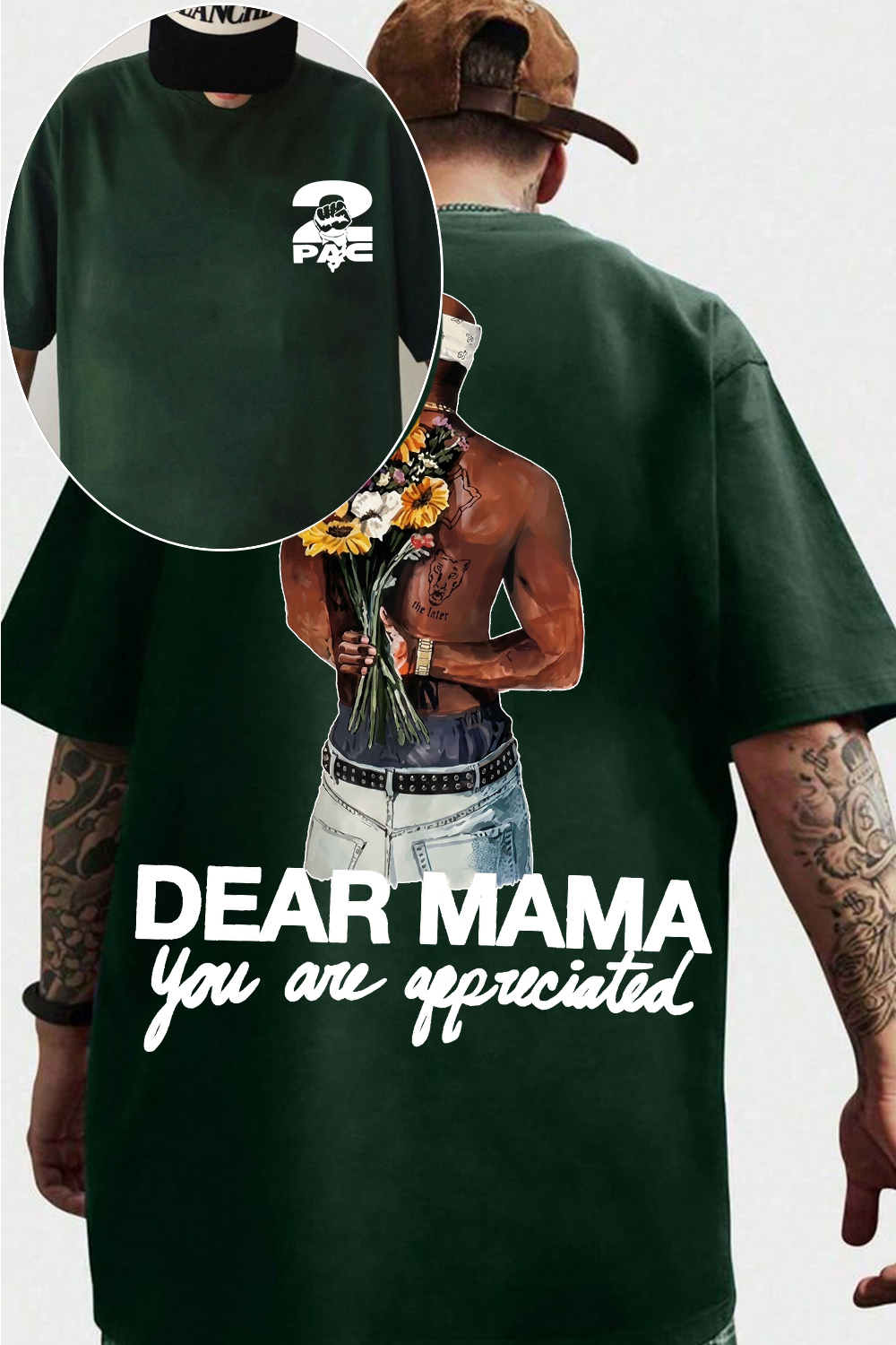 2pac Two-Sided Tee