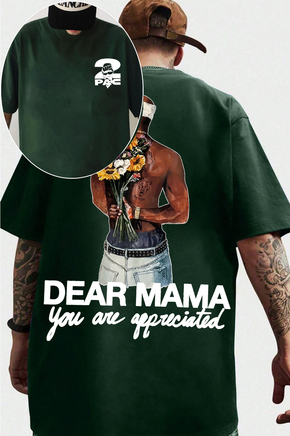 2pac Two-Sided Tee