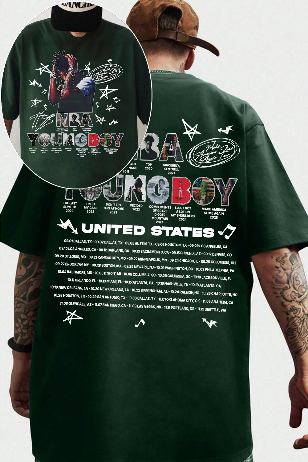 nbayoungboy cool shirt