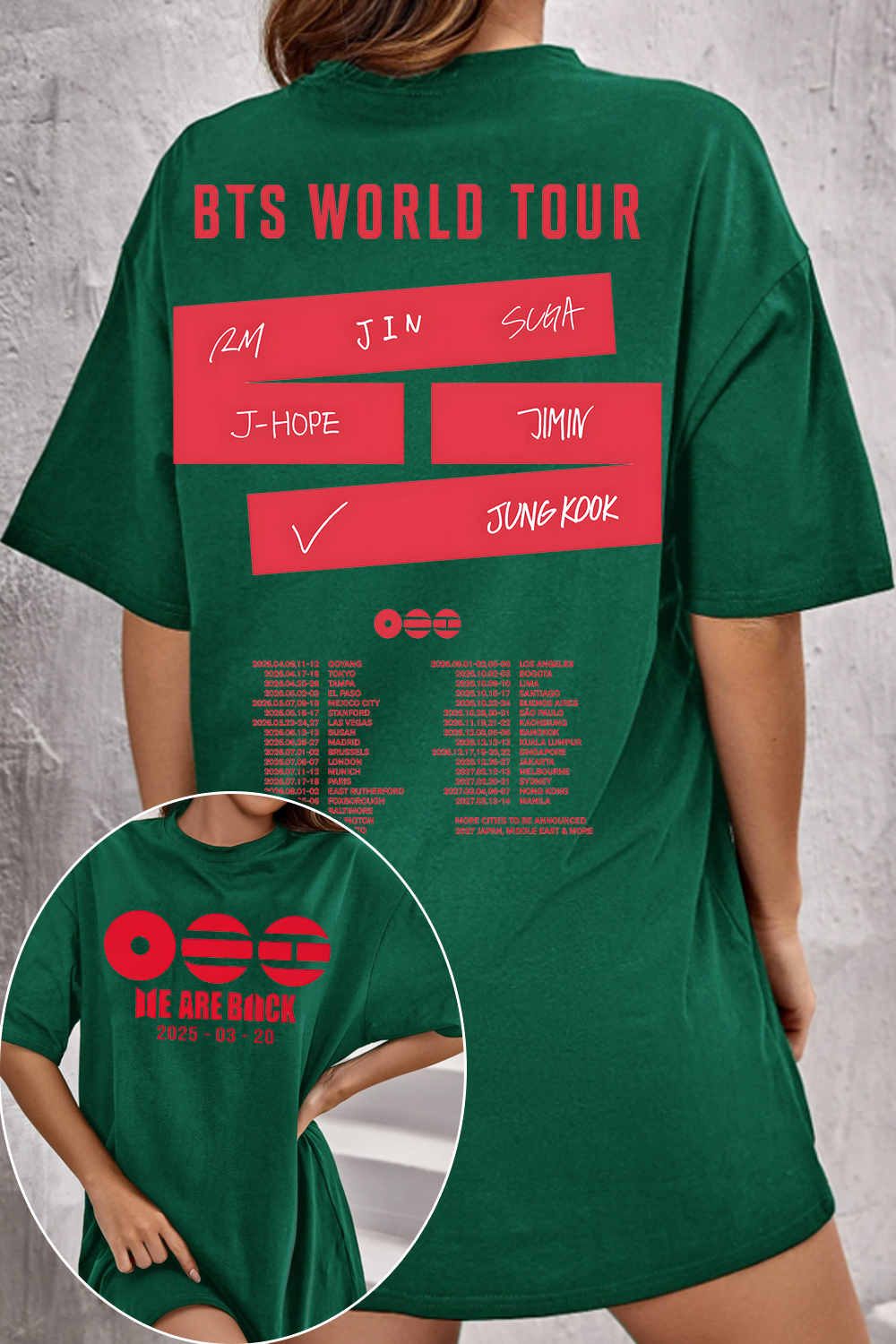 BTS Is Going On Tour🔥💜 Tee