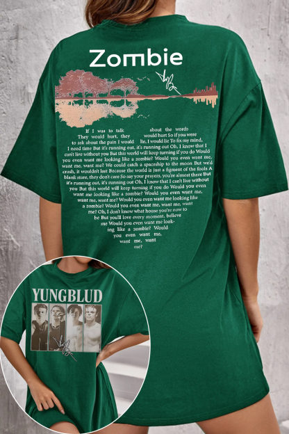 YungBlud Zombie Lyrics Shirt ❤️