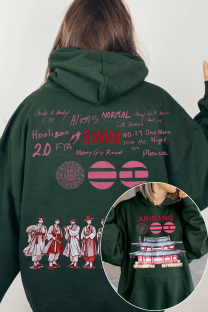 BTS Arirang Album Fans Hoodie