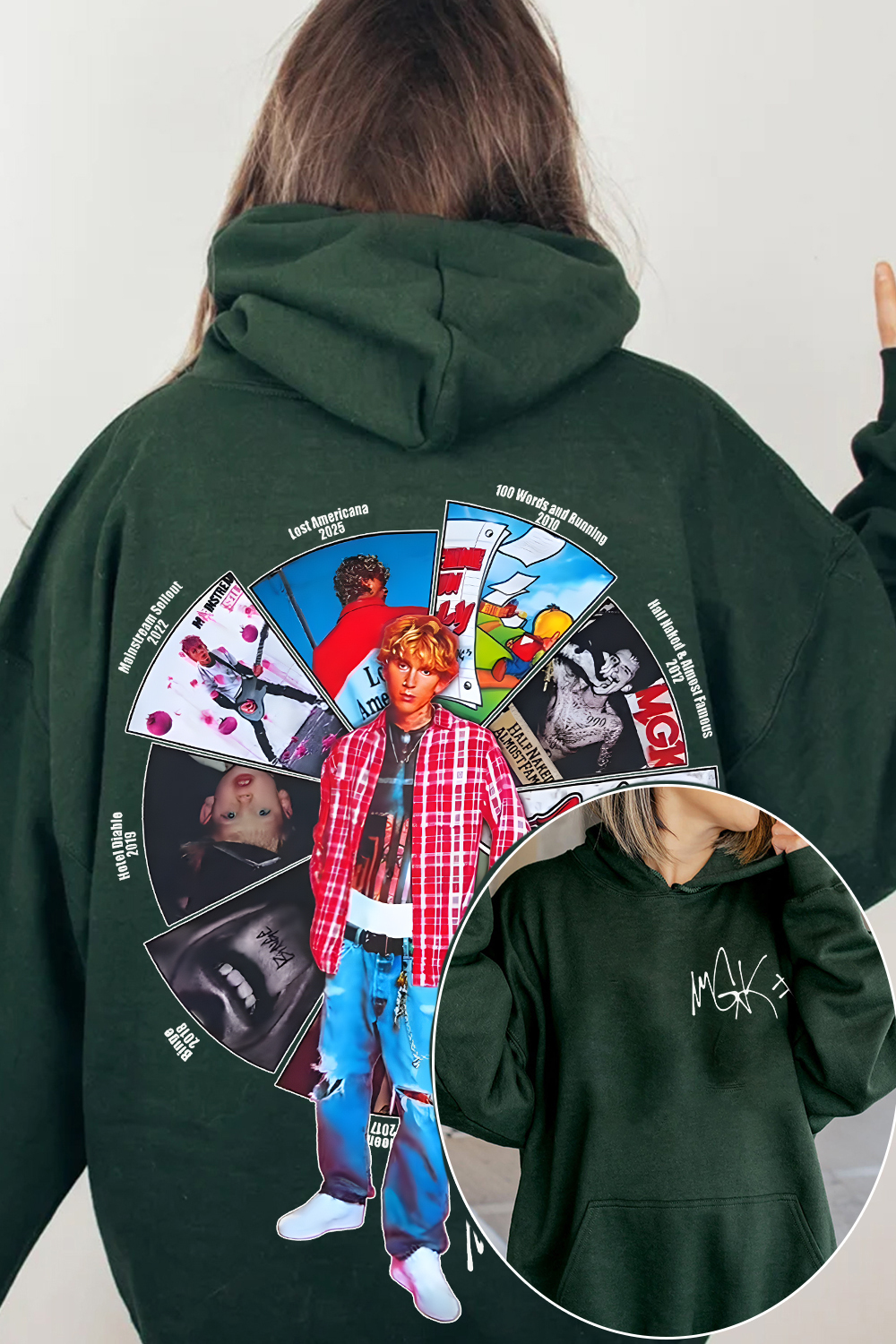 MGK Oversized Rapper Tour Hoodie