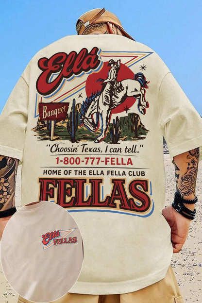 Ella Fella Club 2-Sided Shirt