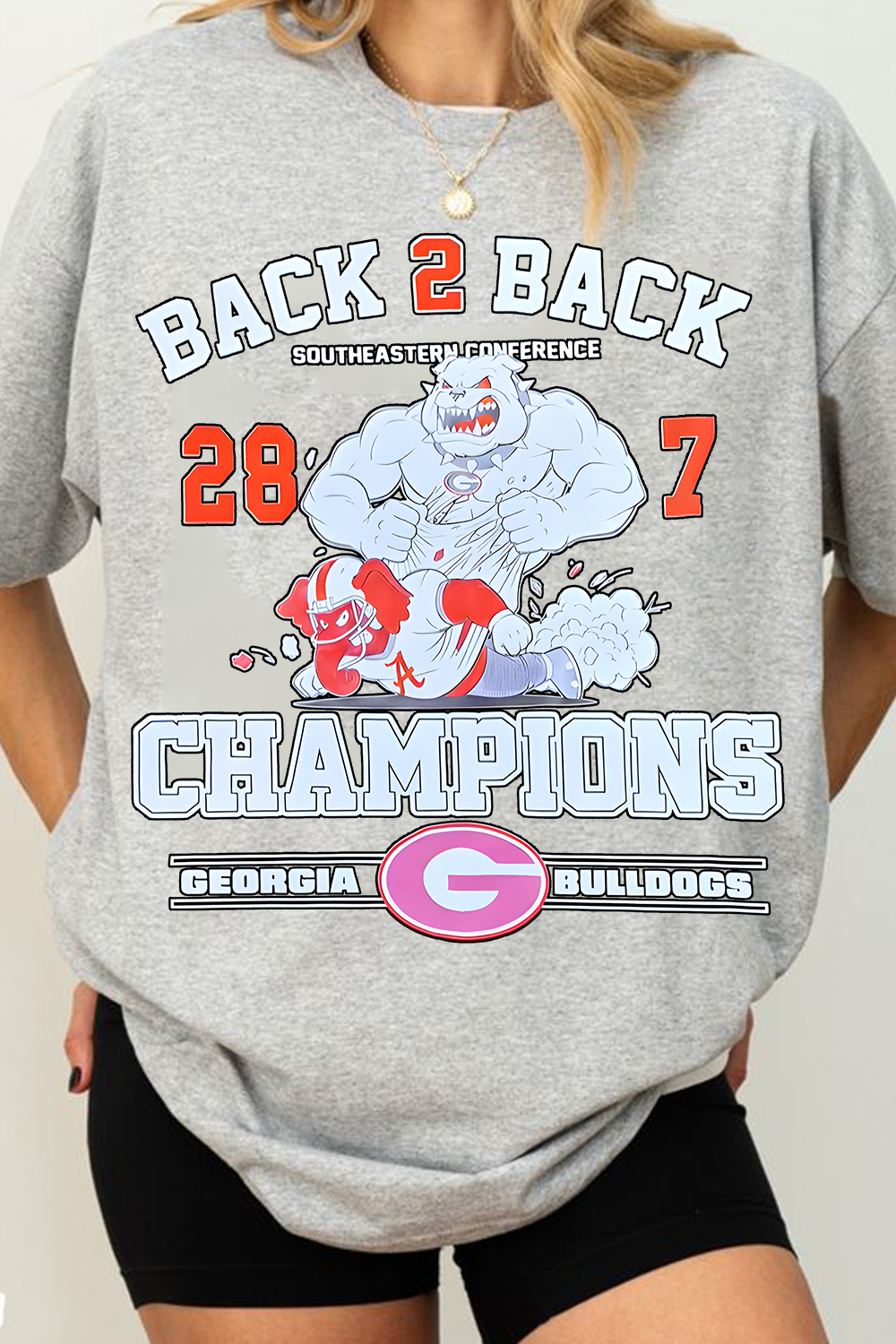Back 2 Back SEC Champs Women Tee