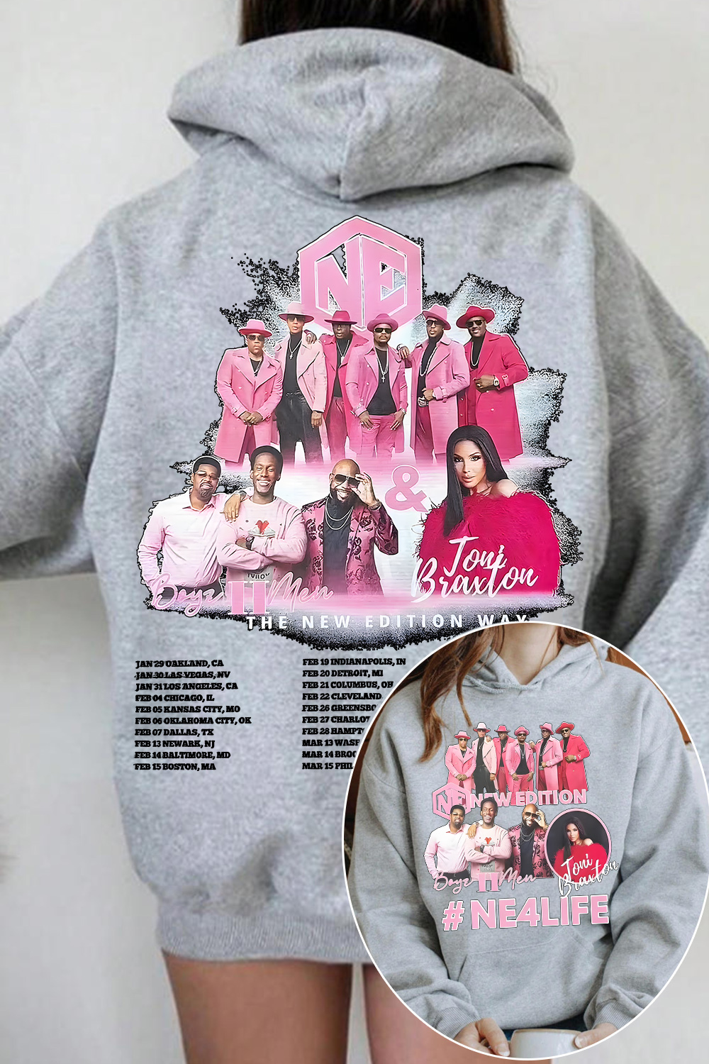 New Edition 2026 Tour Hoodie