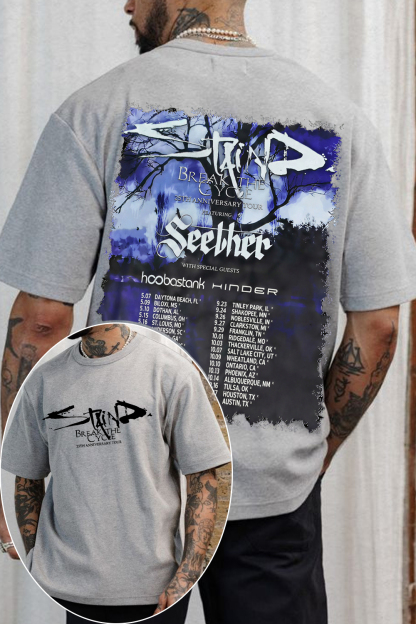 Staind Band Aaron Lewis Tee